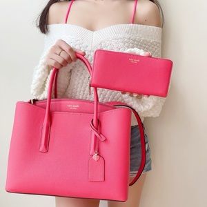 BUNDLE❤️Kate Spade Margaux Large Satchel &Wallet